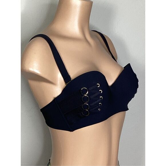 New. Honey Birdette Stevie Swim bra. 34D - Picture 3 of 8